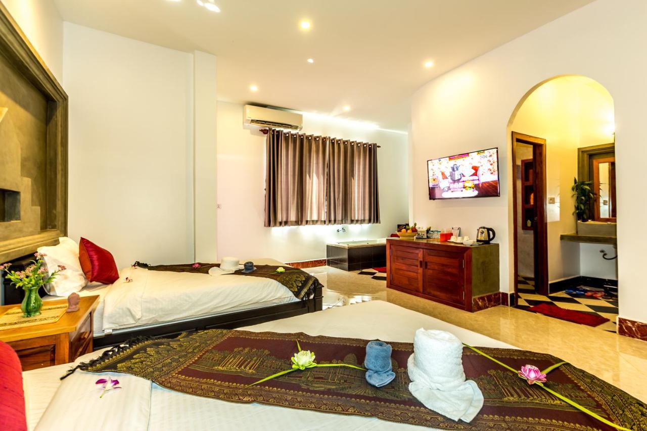 Hotel Ambient Angkor Boutique Siem Reap Zimmer foto